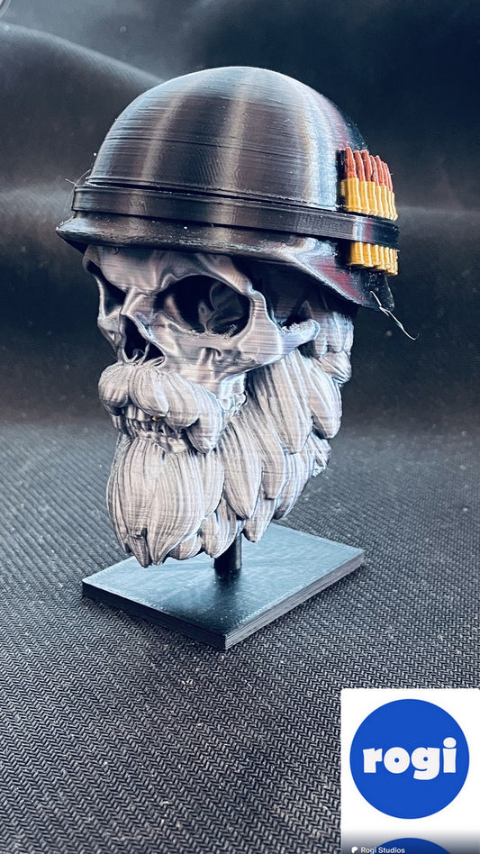 Bearded Skulls Collection No 10 Soldier